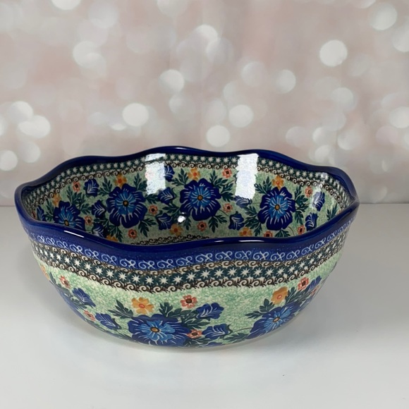 CERAMIKA ARTYSTYCZNA Large Mixing Bowl - Picture 1 of 5